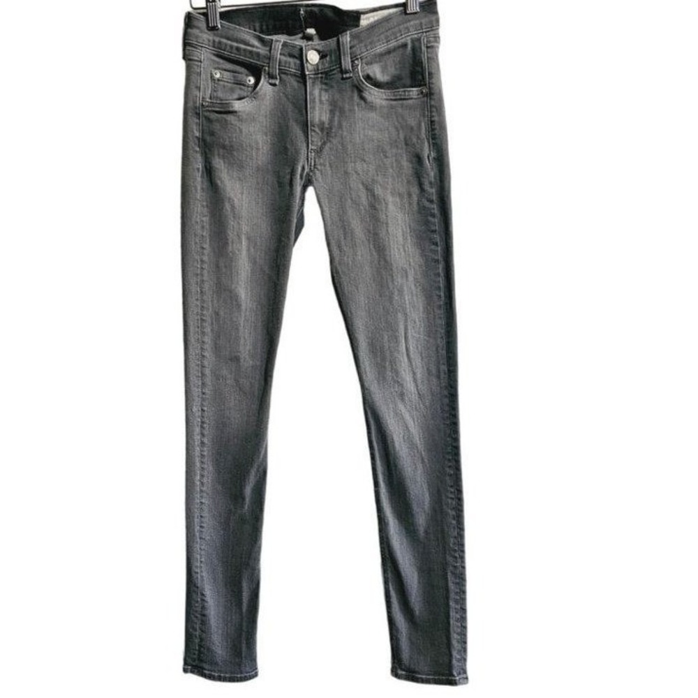 Rag‎ & Bone Croxley Skinny Jeans Size 27 Flex Gray